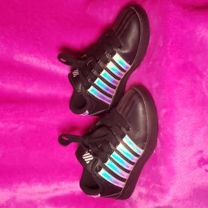 Black, K-SWISS, kids size 10.5